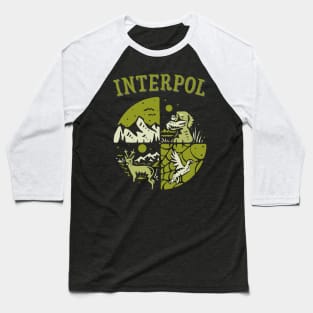 INTERPOL BAND Baseball T-Shirt